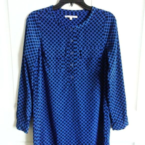Gap Deborah Pocket Polka Dot Shirt Dress Size XS - Picture 4 of 7